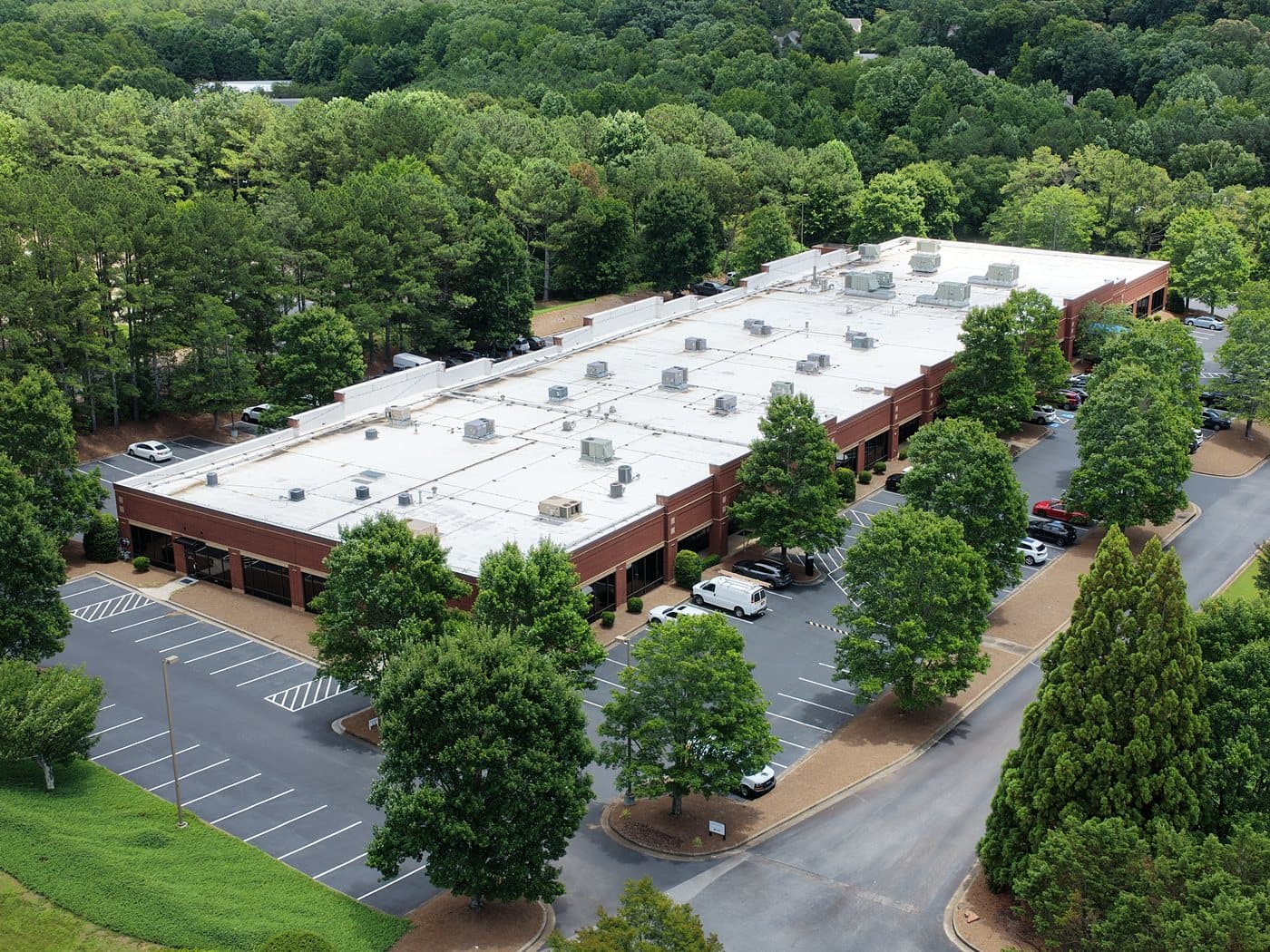 Multi-tenant flex property at 6435 Shiloh Road, Alpharetta, GA